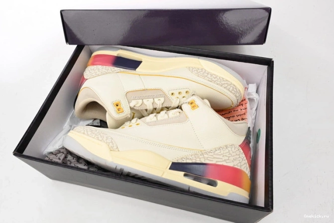 One Kick Jordan Air Sunset x FN0344-901 Balvin Medellin J 3 0805